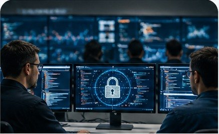 A monitored digital operations environment